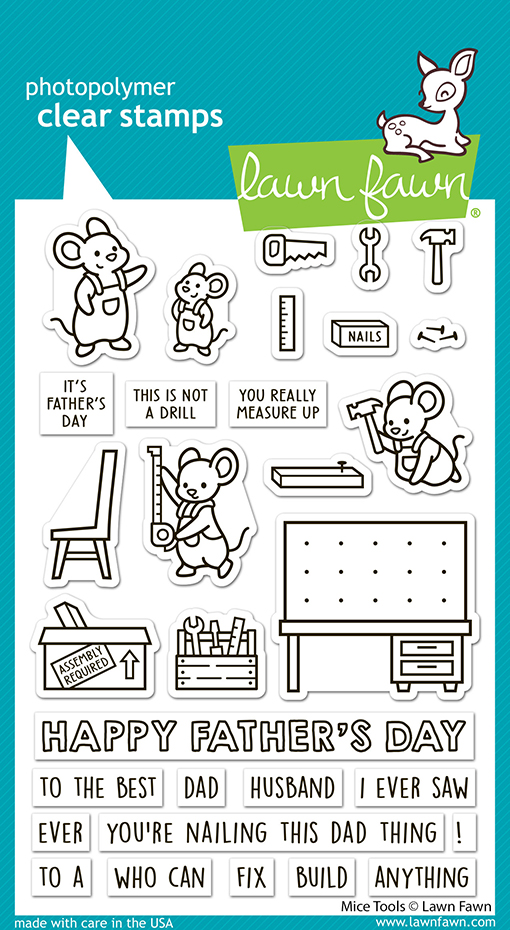 Lawn Fawn Stamp Mice Tools