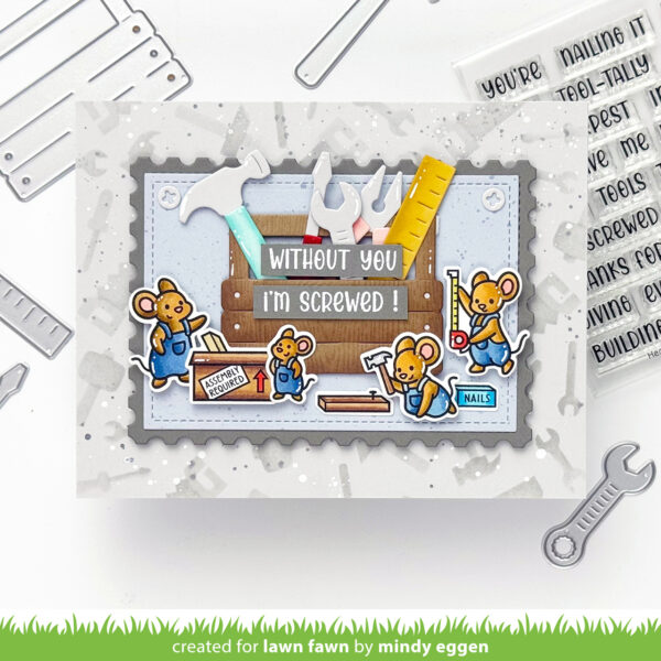 Lawn Fawn Die Mice Tools