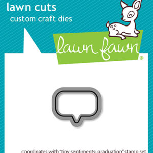Lawn Fawn Die Tiny Sentiments: Graduation