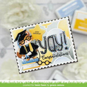 Lawn Fawn Die Build-a-critter Graduation Accessories