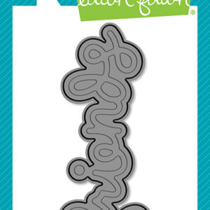 Lawn Fawn Die Scripty Friends Outline Add-on
