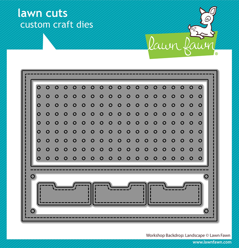 Lawn Fawn Die Workshop Backdrop: Landscape