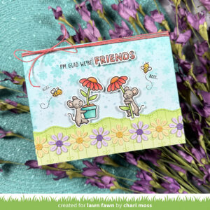 Lawn Fawn Stencil Spring Flowers