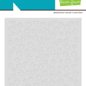 Lawn Fawn Stencil Spring Flowers