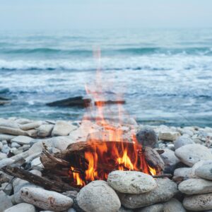 Rem Campfire Stories 12X12 Beach Campfire