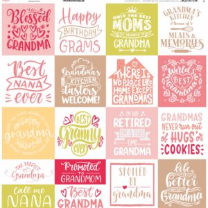 Rem Grandma's House 12X12 Sticker