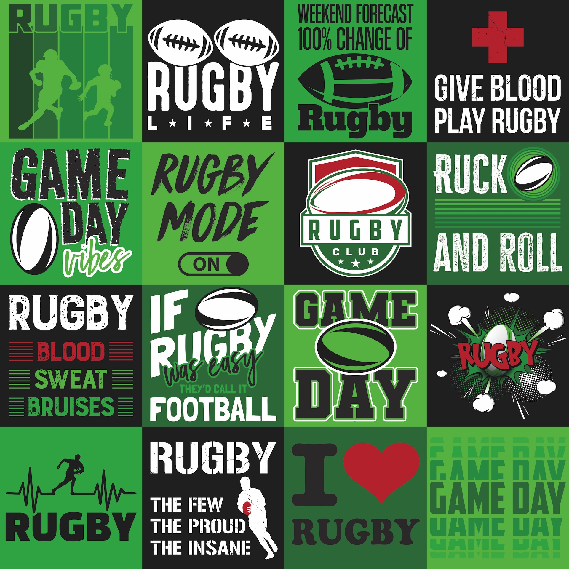 Rem Rugby 12X12 Rugby Rush
