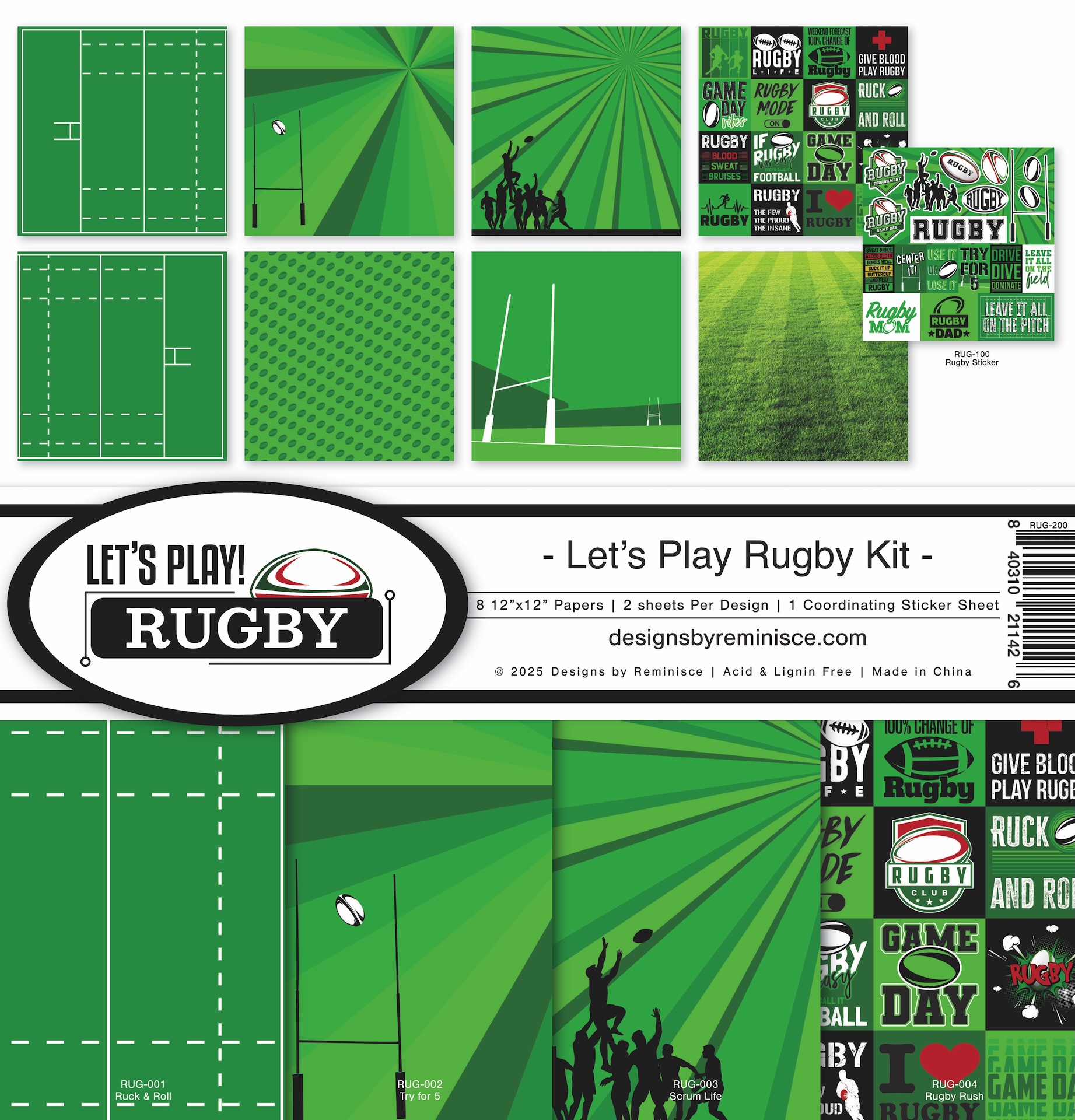 Rem Rugby Collection Kit