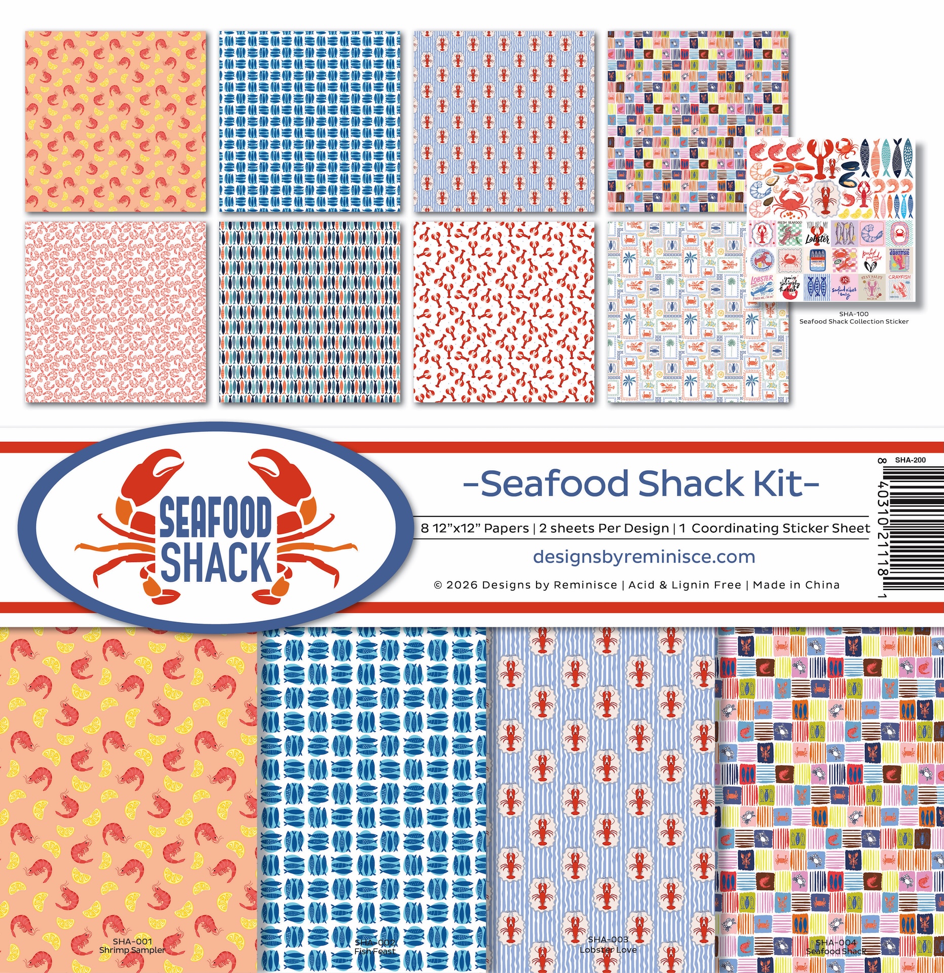 Rem Seafood Shack Collection Kit