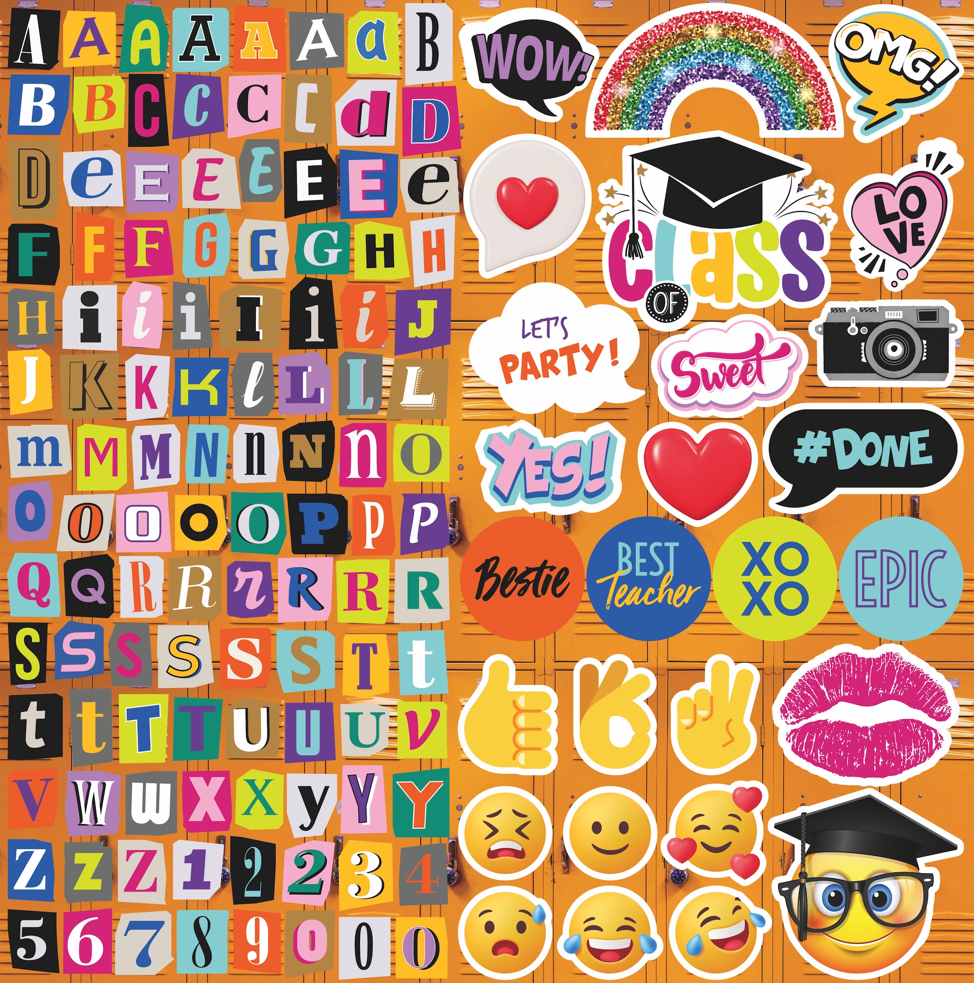 Rem the School Year 12X12 Sticker
