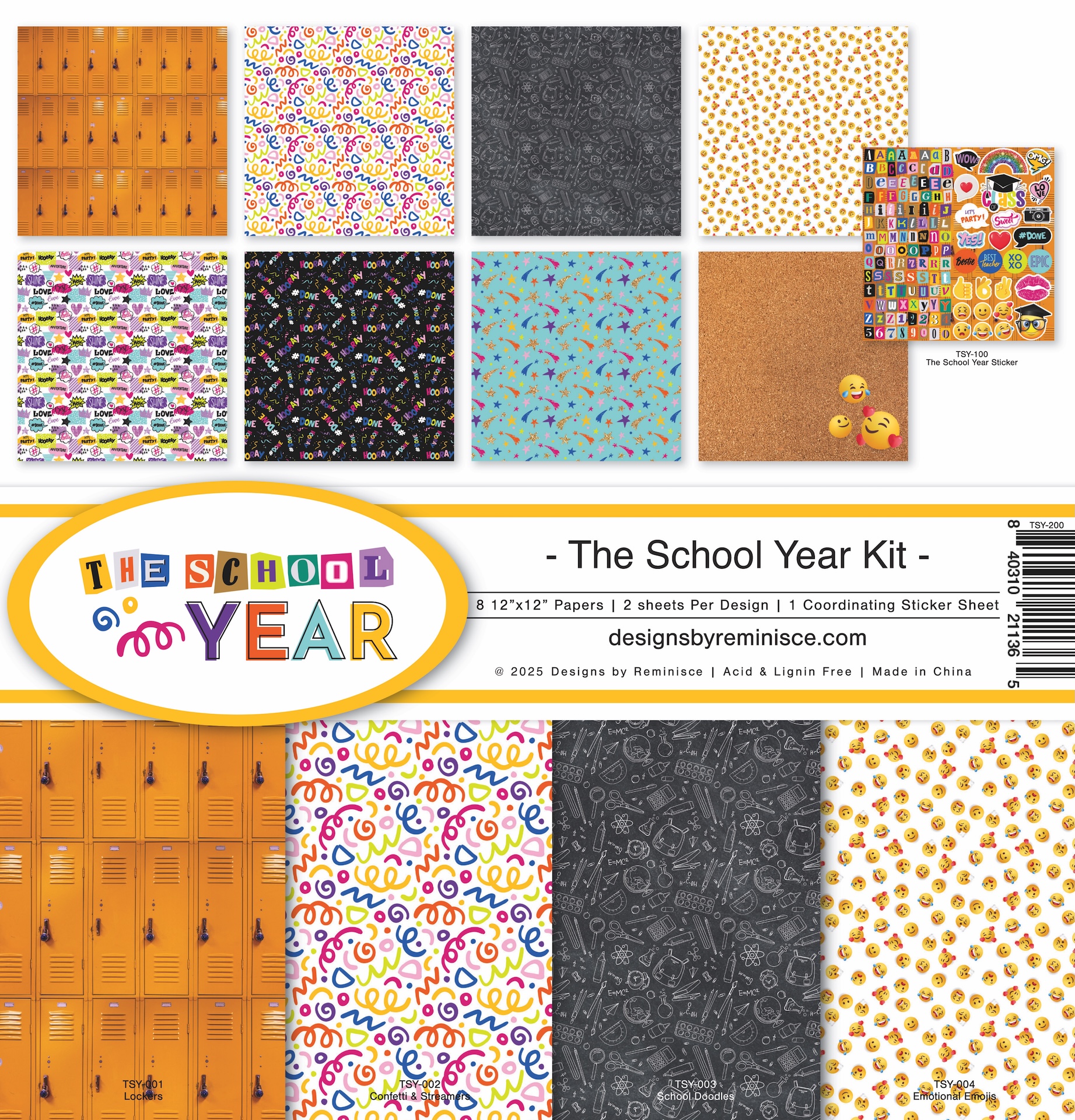 Rem the School Year Collection Kit
