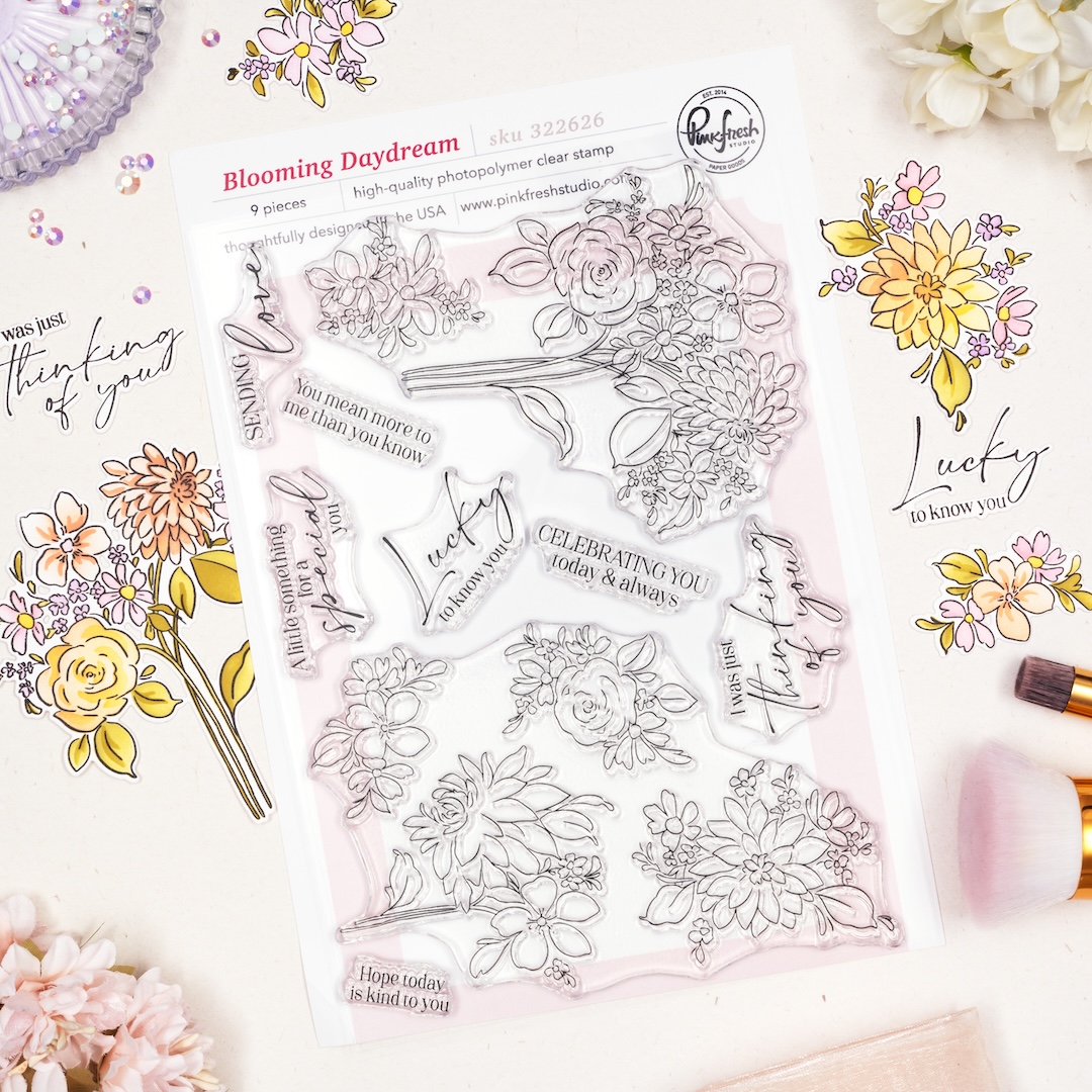 Pinkfresh Stamp Blooming Daydream Stamp