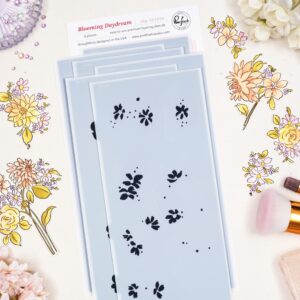 Pinkfresh Stencil Blooming Daydream