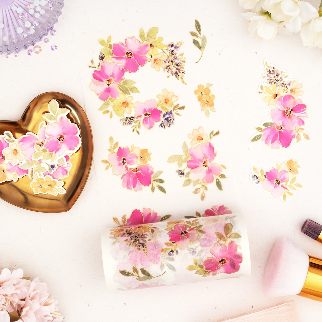 Pinkfresh Washi Garden Grace