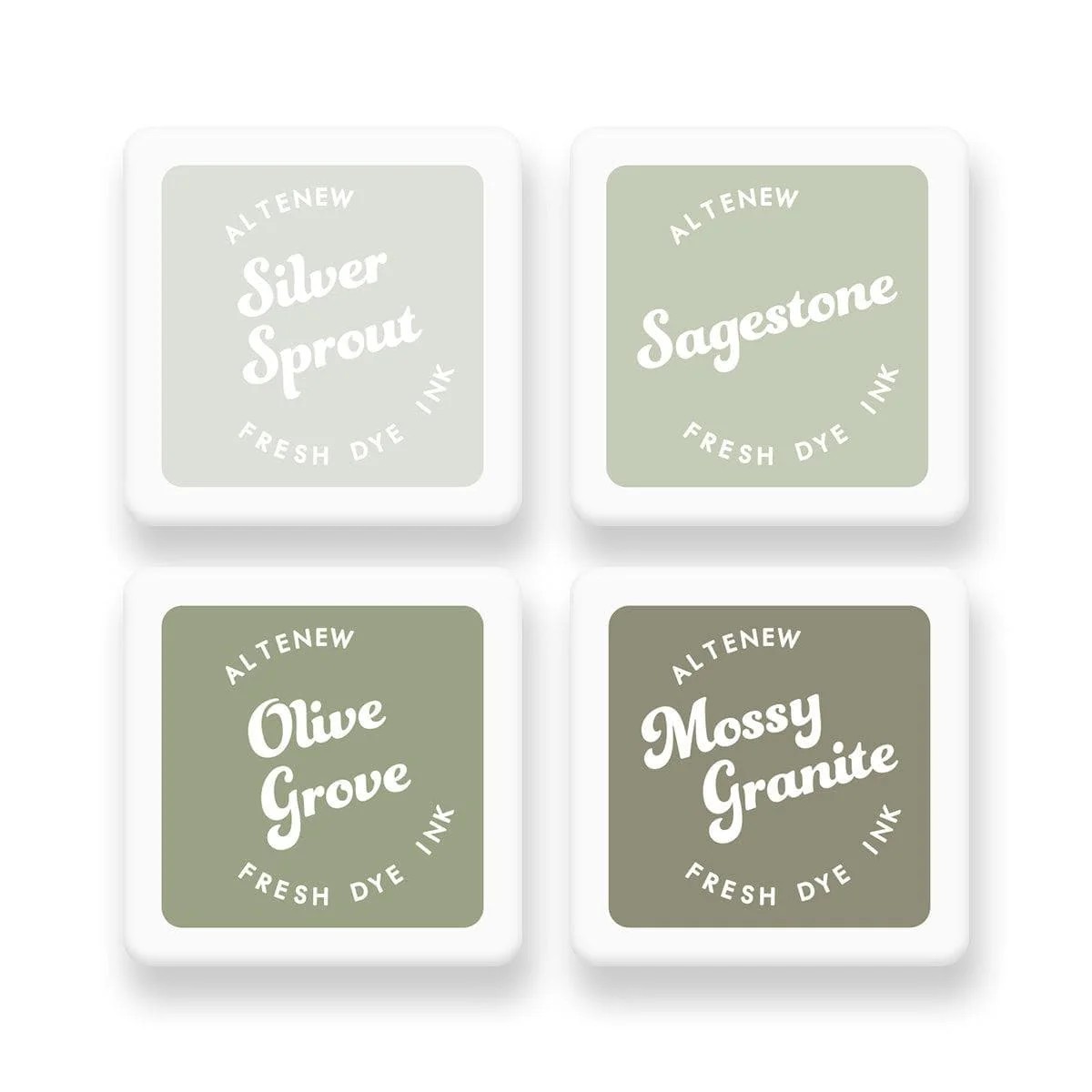 Altenew Mini Crisp Dye Ink Cube Sage Garden