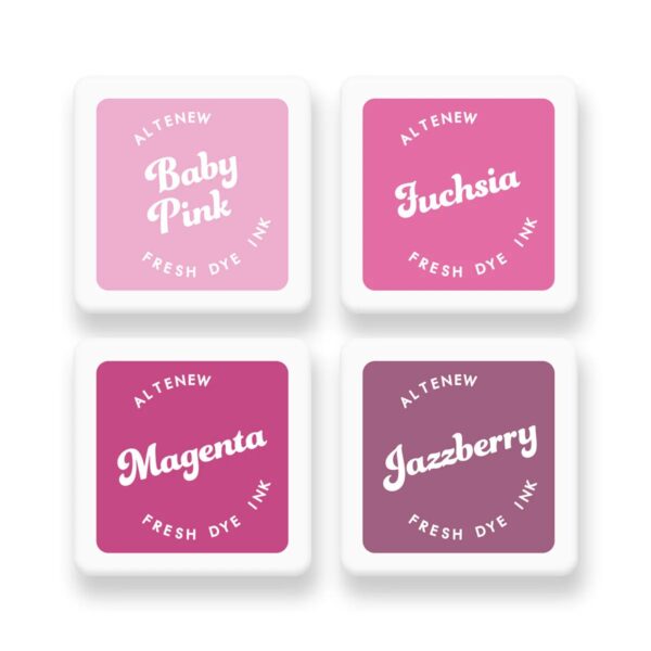 Altenew Mini Crisp Dye Ink Cube Bubblegum Dreams