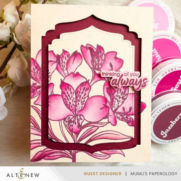 Altenew Mini Crisp Dye Ink Cube Bubblegum Dreams