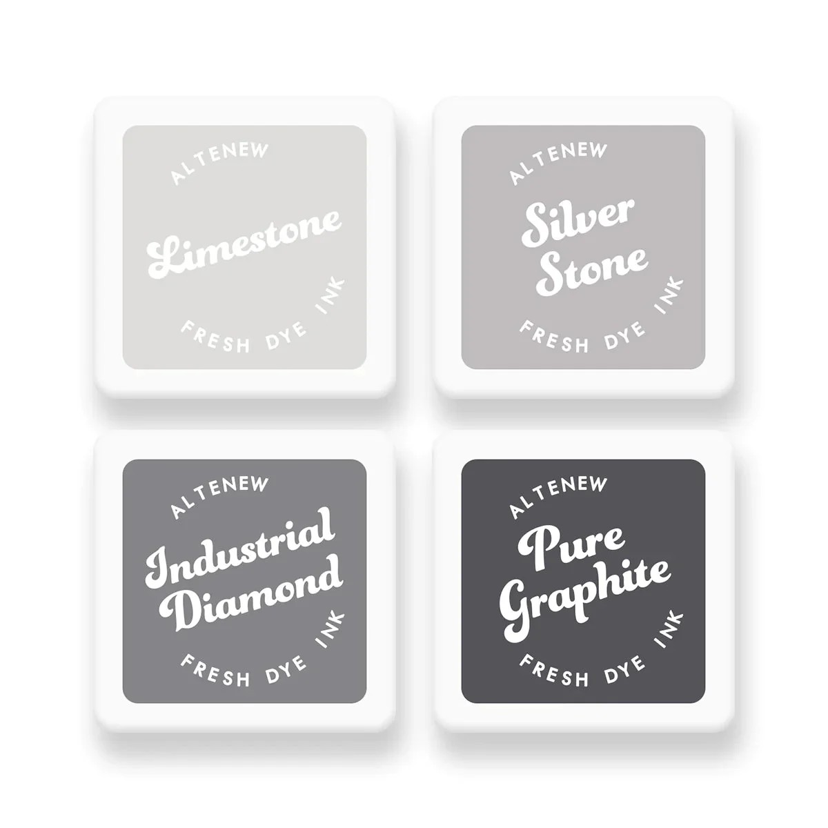 Altenew Mini Crisp Dye Ink Cube Rock Collection