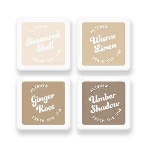 Altenew Mini Fresh Dye Ink Cube Earth Tones