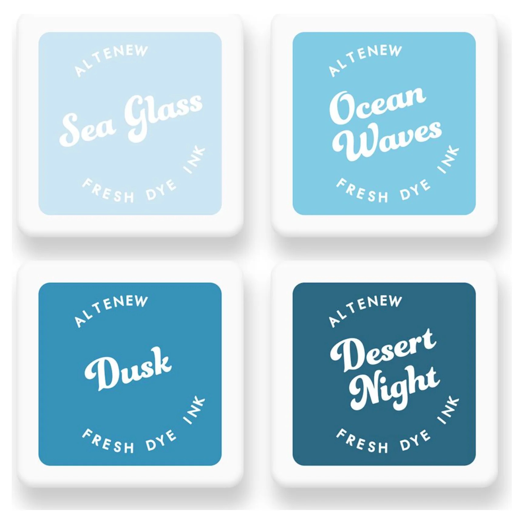 Altenew Mini Crisp Dye Ink Cube Cool Summer Night