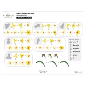 Altenew Die Craft A Flower Narcissus