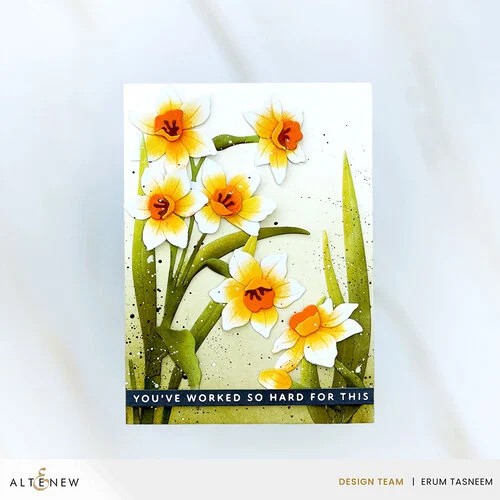 Altenew Die Craft A Flower Narcissus