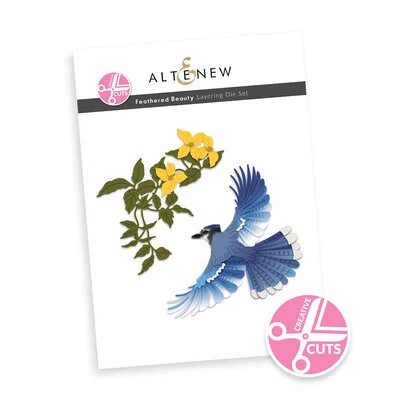 Altenew Die Craft A Flower Feathered Beauty