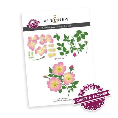 Altenew Die Craft A Flower Pairie Roses
