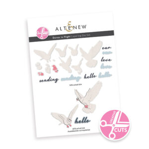 Altenew Die Layering Doves in Flight