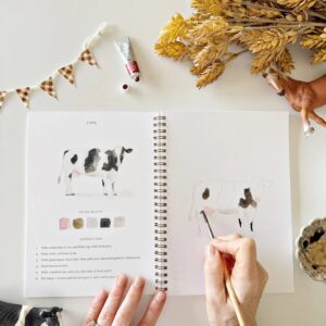 Emily Lex Watercolor Workbook Farm