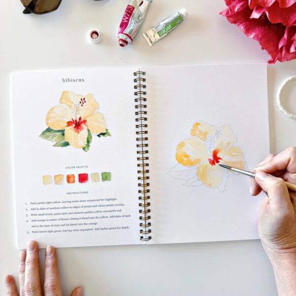 Emily Lex Watercolor Workbook Tropical