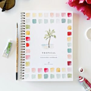Emily Lex Watercolor Workbook Tropical