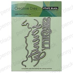 PENNY BLACK DIE SERENITY EDGER