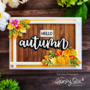 HONEY BEE BITTY BUZZWORDS SEASONS STAMP