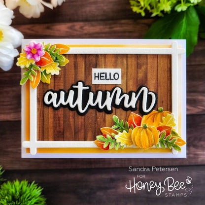 HONEY BEE BITTY BUZZWORDS SEASONS STAMP