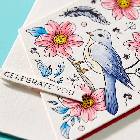Spellbinders BP It's Your Day Senitment Strips