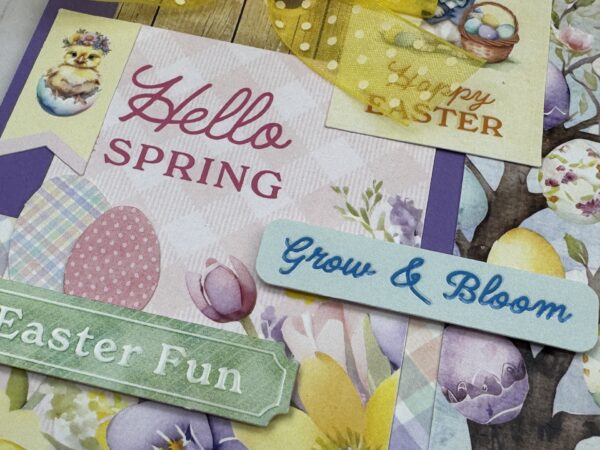 Paper Roses Hop Into Spring
