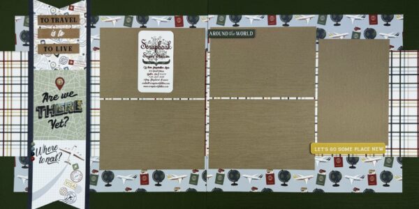 Echo Park It’S Time To Travel Collection Cut Up*
