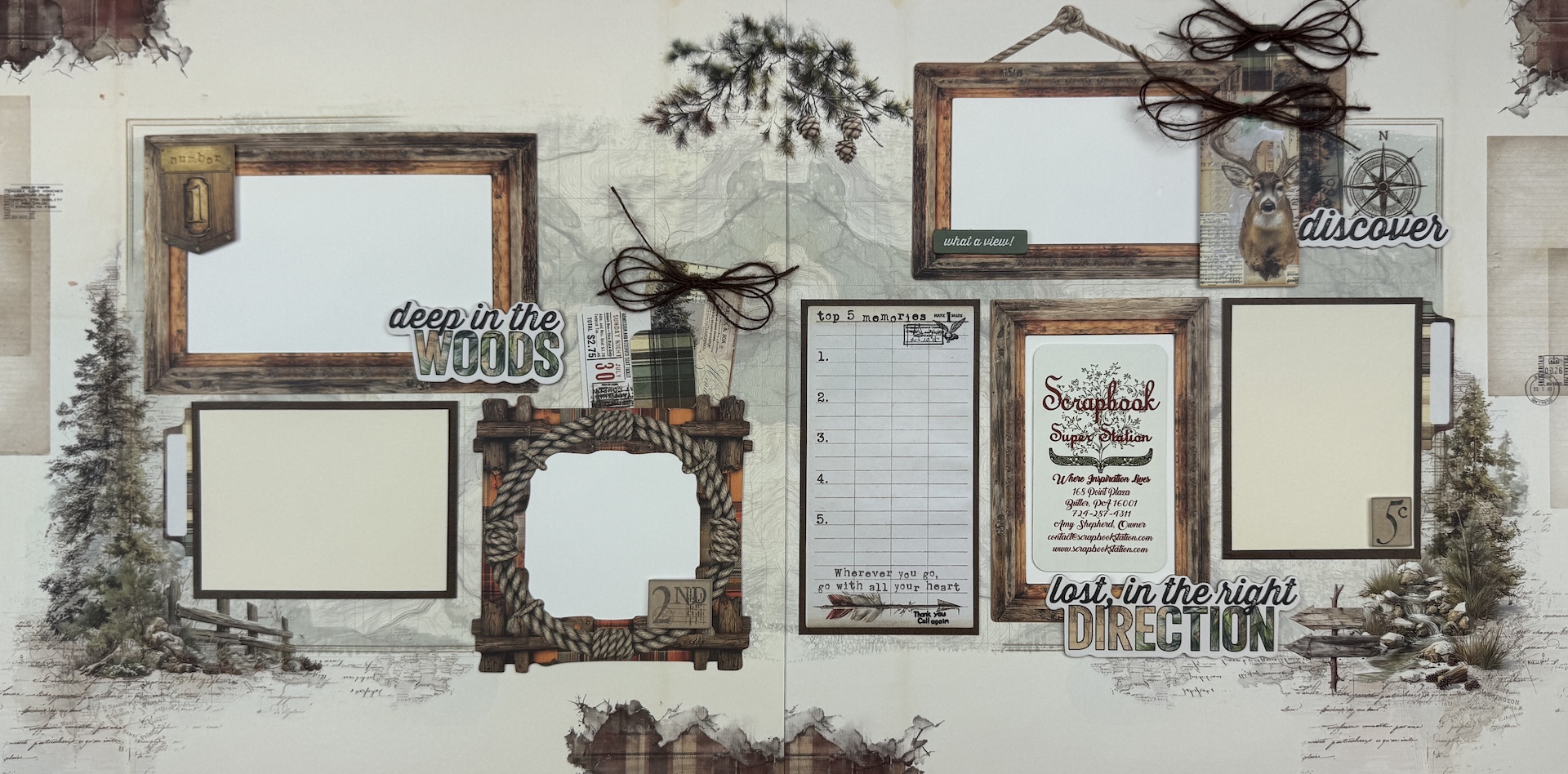 49 & Market Timber & Tweed Quad Layout Kit