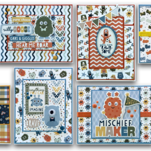Echo Park My Favorite Monster Card Kit*