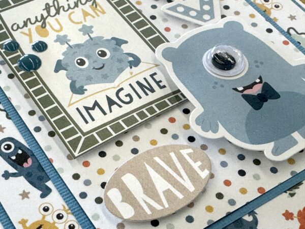 Echo Park My Favorite Monster Card Kit*