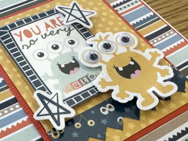 Echo Park My Favorite Monster Card Kit*