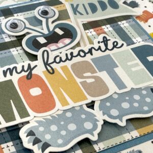 Echo Park My Favorite Monster Card Kit*