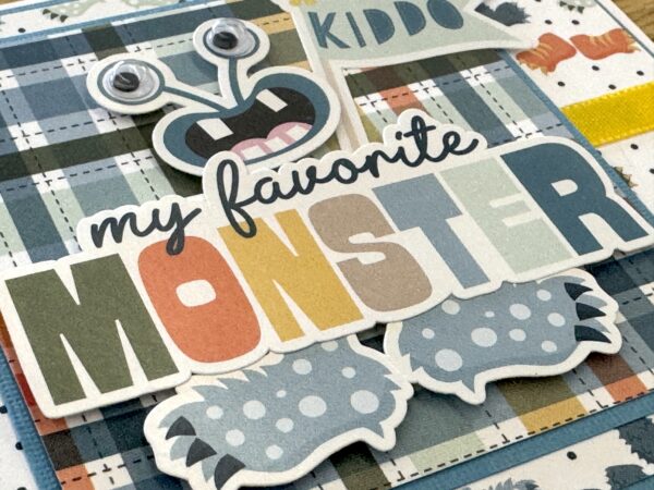 Echo Park My Favorite Monster Card Kit*