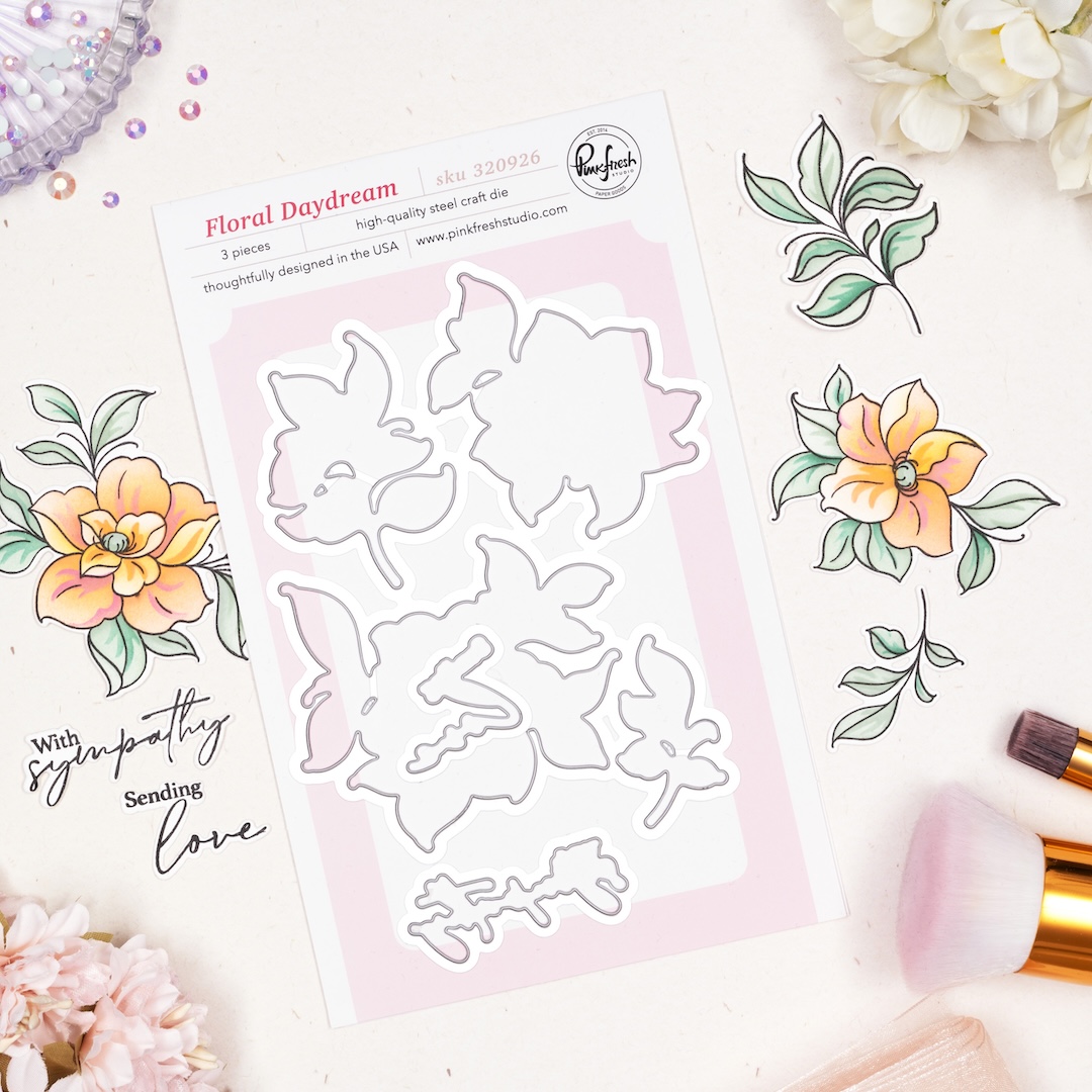 Pinkfresh Die Floral Daydream
