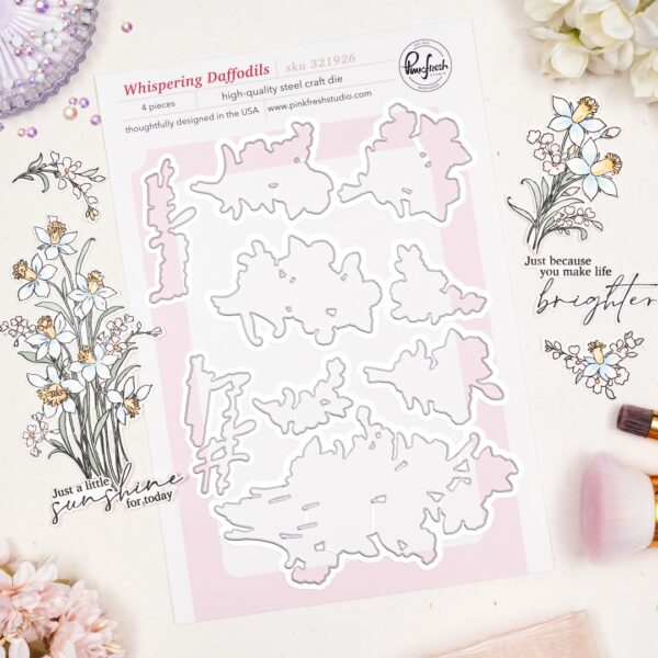 Pinkfresh Die Whispering Daffodils