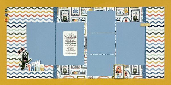 Echo Park My Favorite Monster Collction Cut Up Kit*