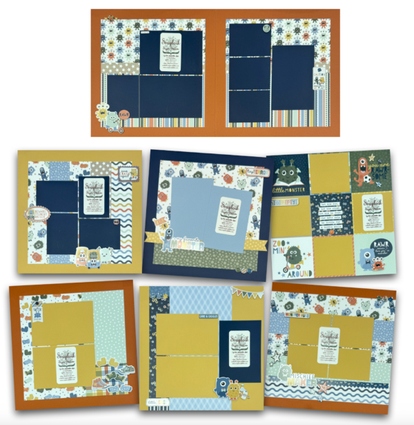 Echo Park My Favorite Monster Collction Cut Up Kit*