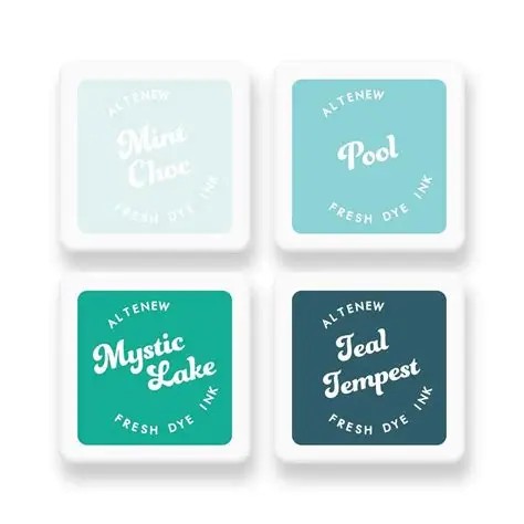 Altenew Mini Crisp Dye Ink Cube Aqua Island