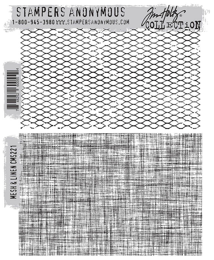 STAMPERS ANONYMOUS TIM HOLTZ STAMP MESH & LINEN